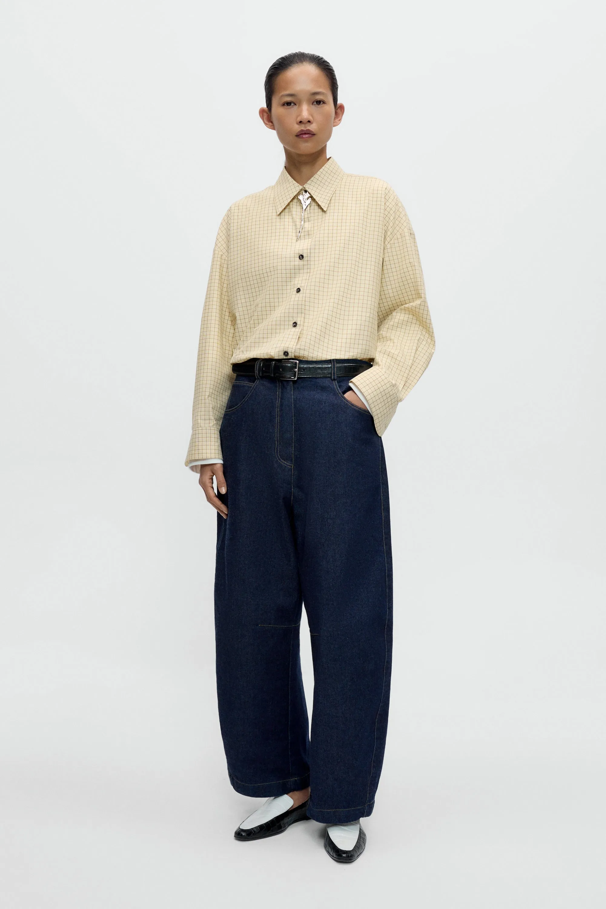 CHECKED OVERSIZED SHIRT sold by Cordera product image thumbnail 2