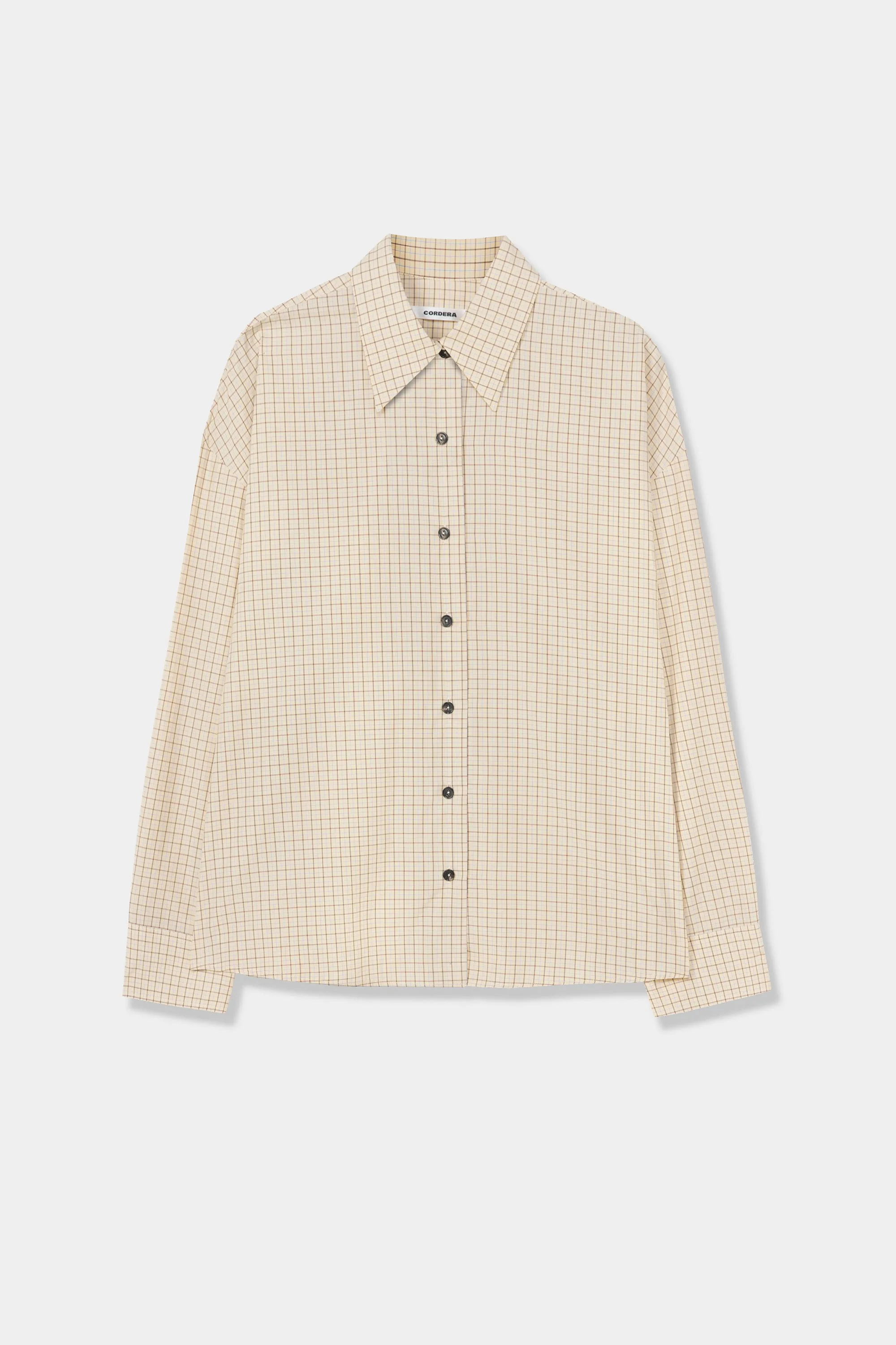 CHECKED OVERSIZED SHIRT sold by Cordera product image thumbnail 5