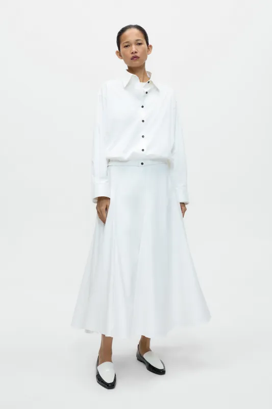 COTTON VOLUMINOUS SKIRT made by Cordera