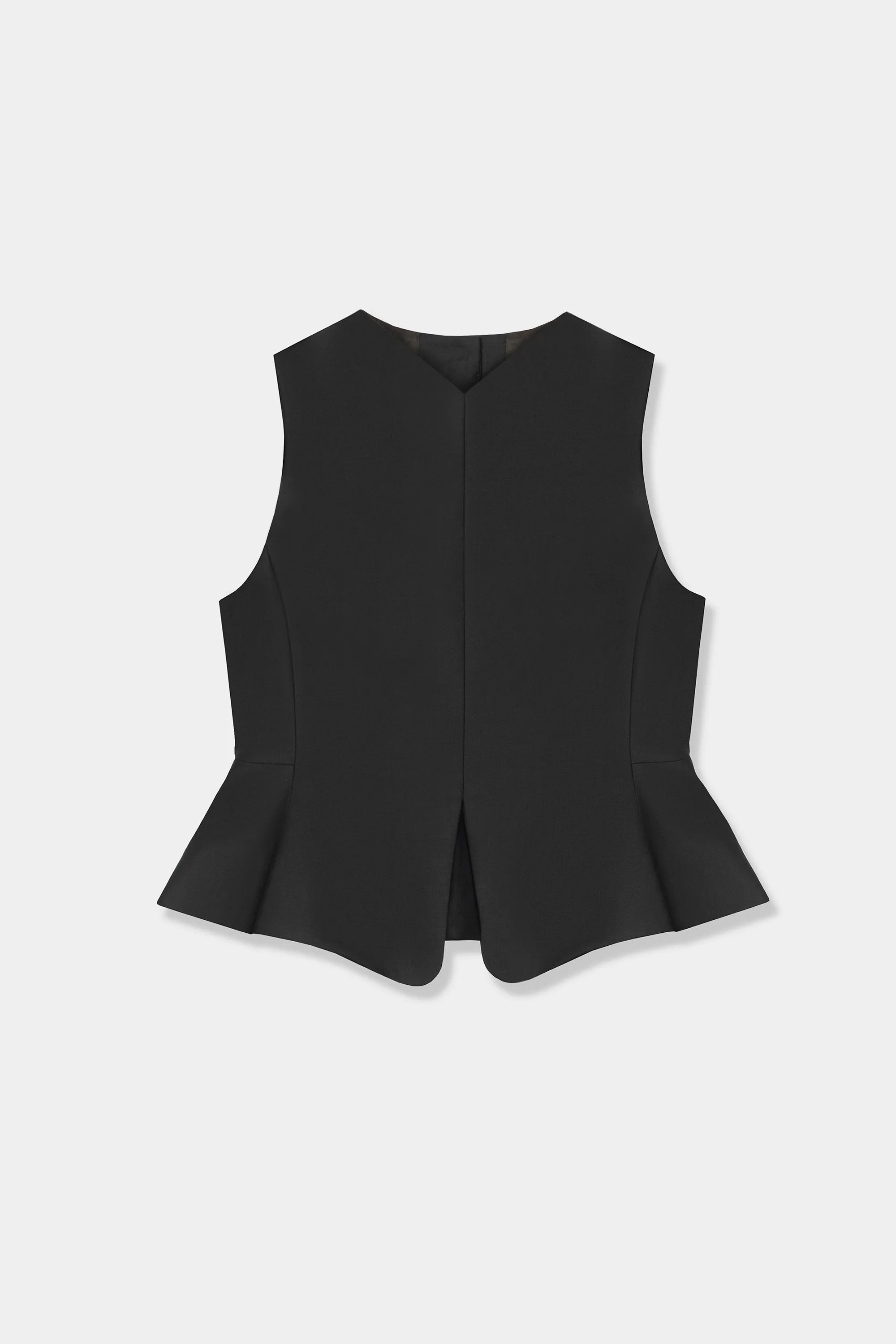 TAILORED PEPLUM VEST sold by Cordera product image thumbnail 5
