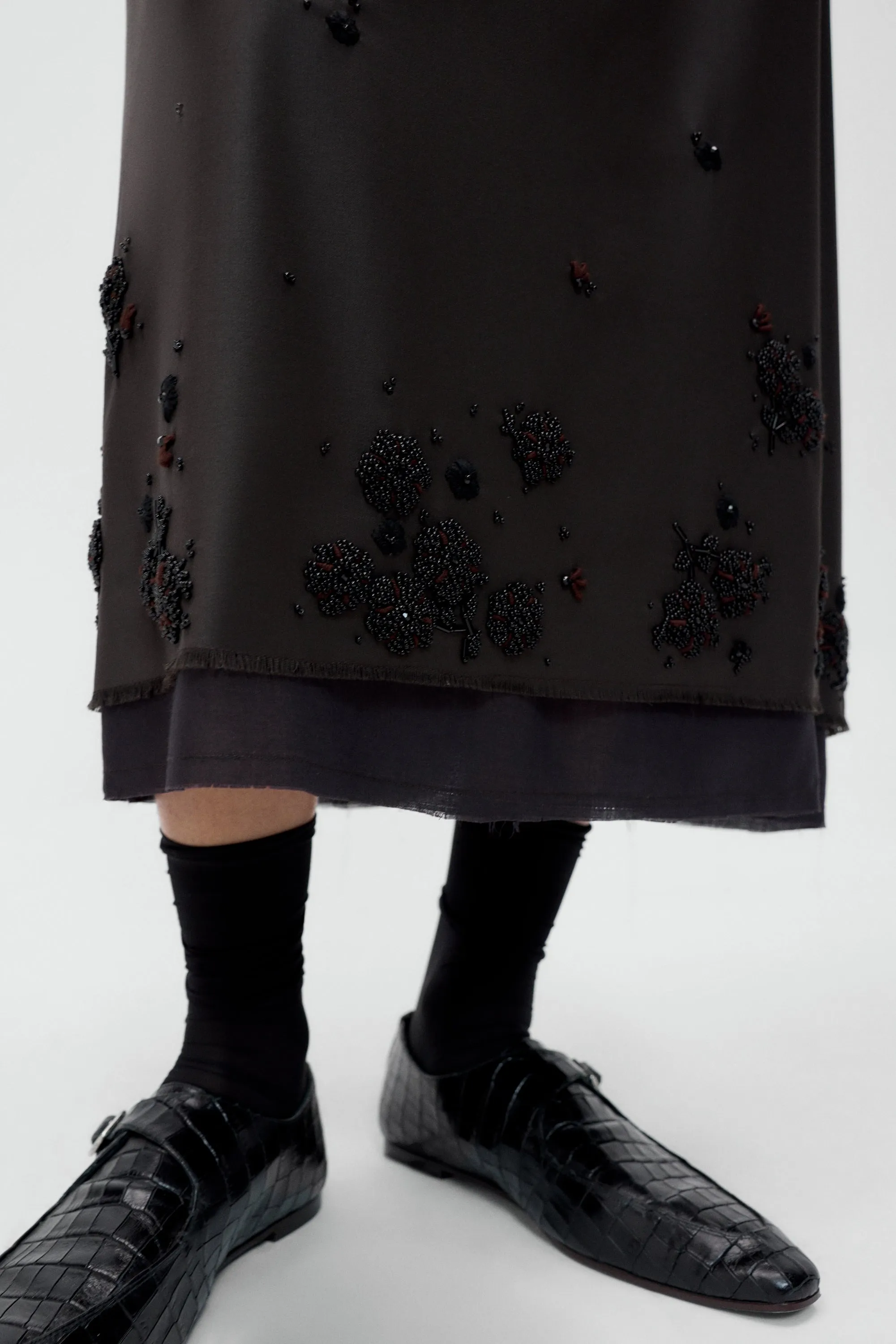 TAILORED EMBELLISHED SKIRT sold by Cordera product image thumbnail 4