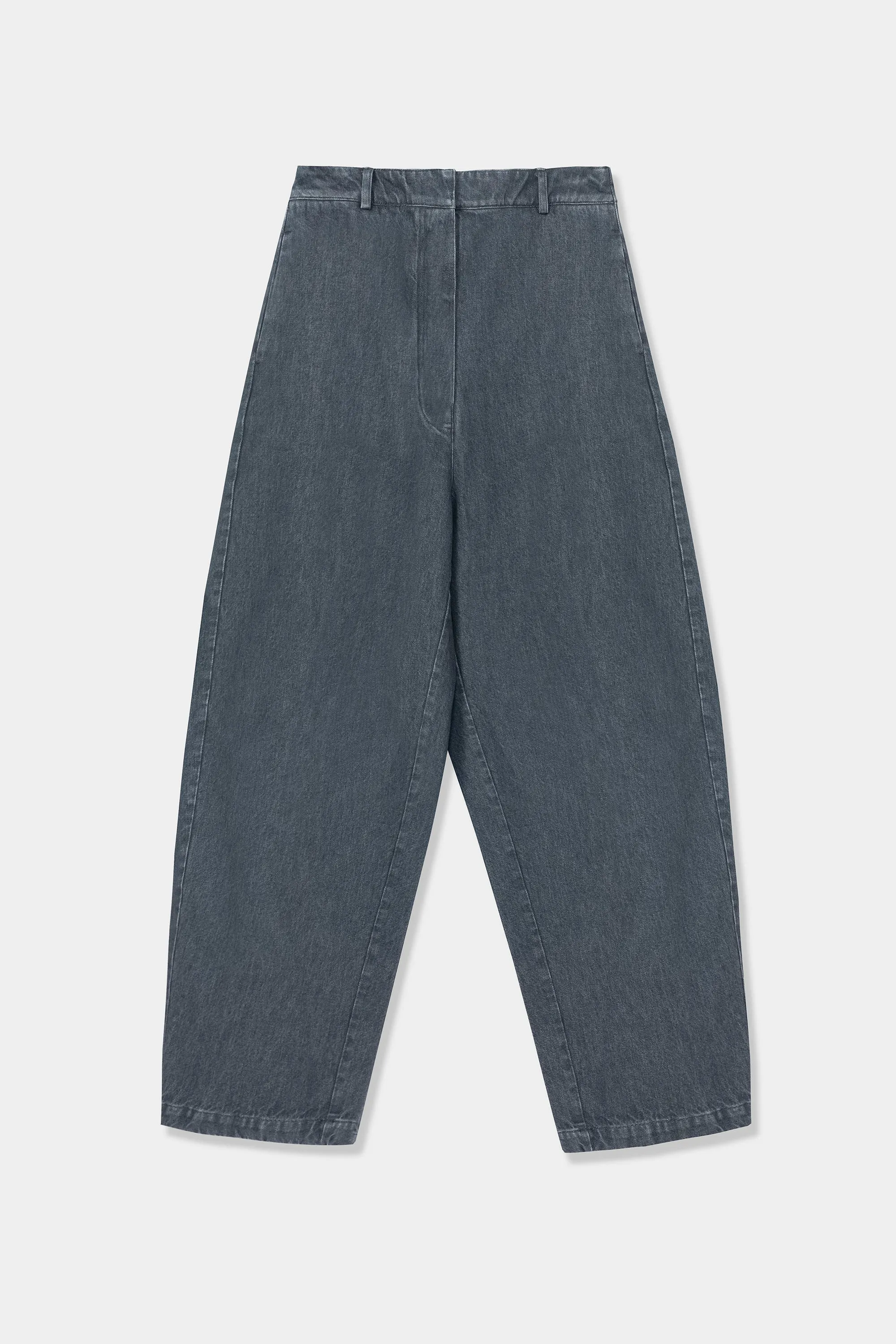 WASHED DENIM CURVED PANTS sold by Cordera product image thumbnail 5