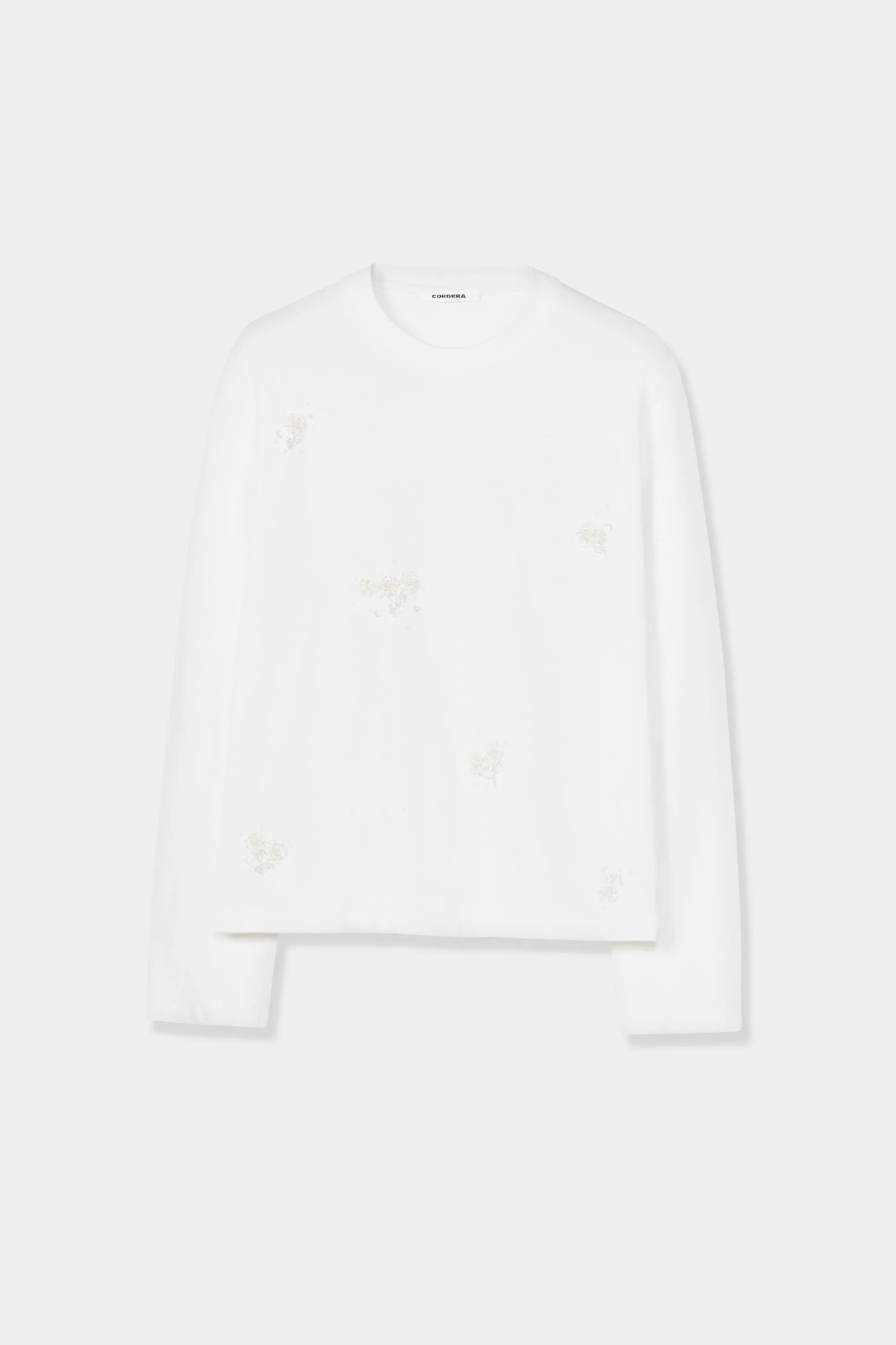EMBELLISHED LONG-SLEEVE TEE sold by Cordera product image thumbnail 4