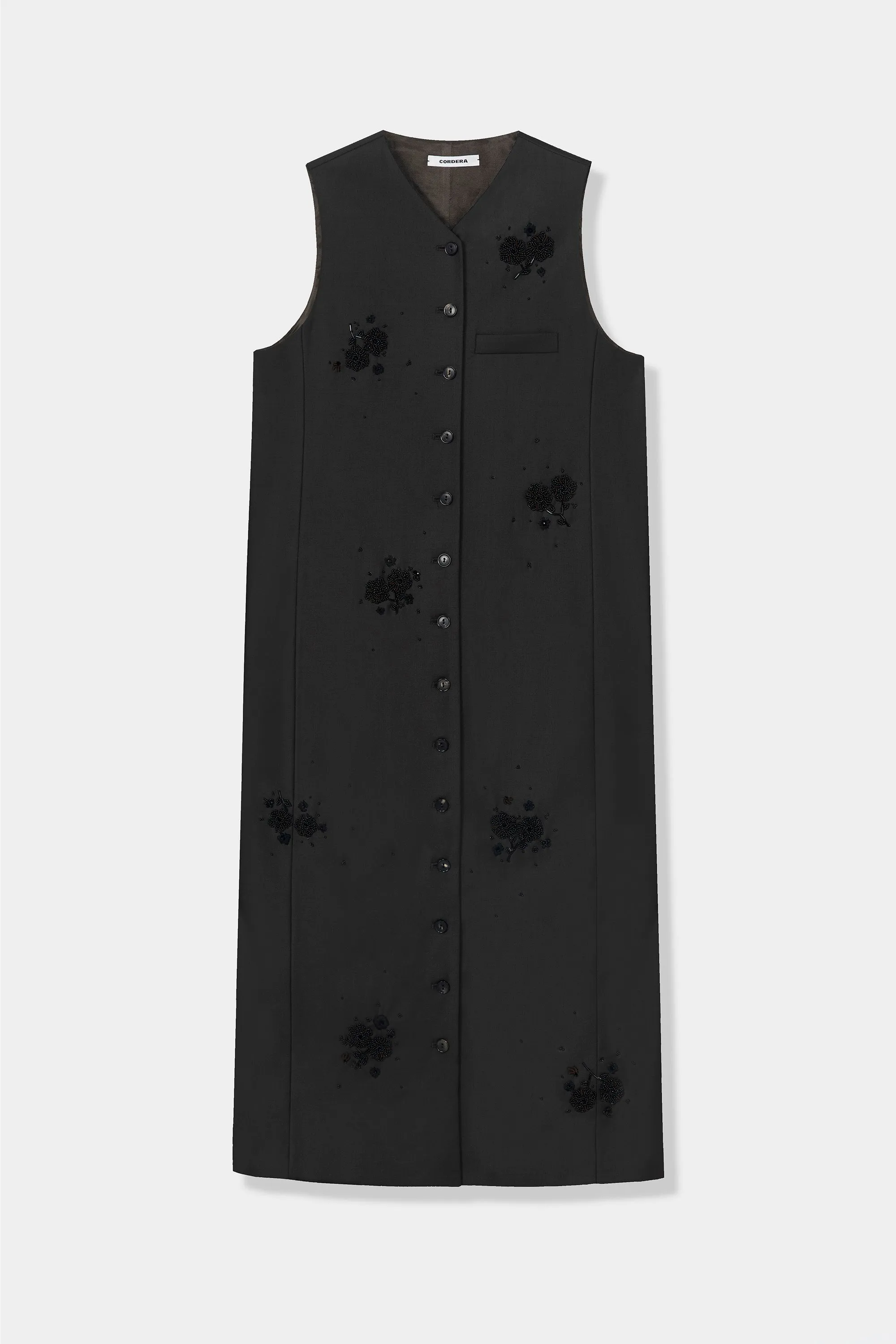 TAILORED EMBELLISHED LONG DRESS sold by Cordera product image thumbnail 5