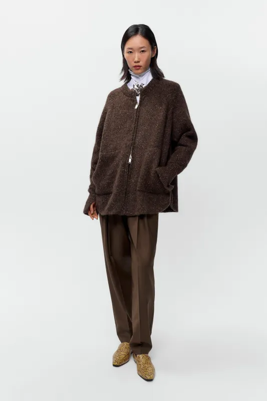 SPECKLED ZIP-JACKET made by Cordera