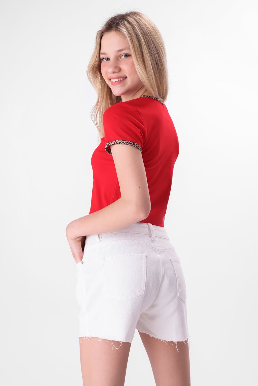 טי-שירט קרופ ווילד-סטאר sold by Adika product image thumbnail 5