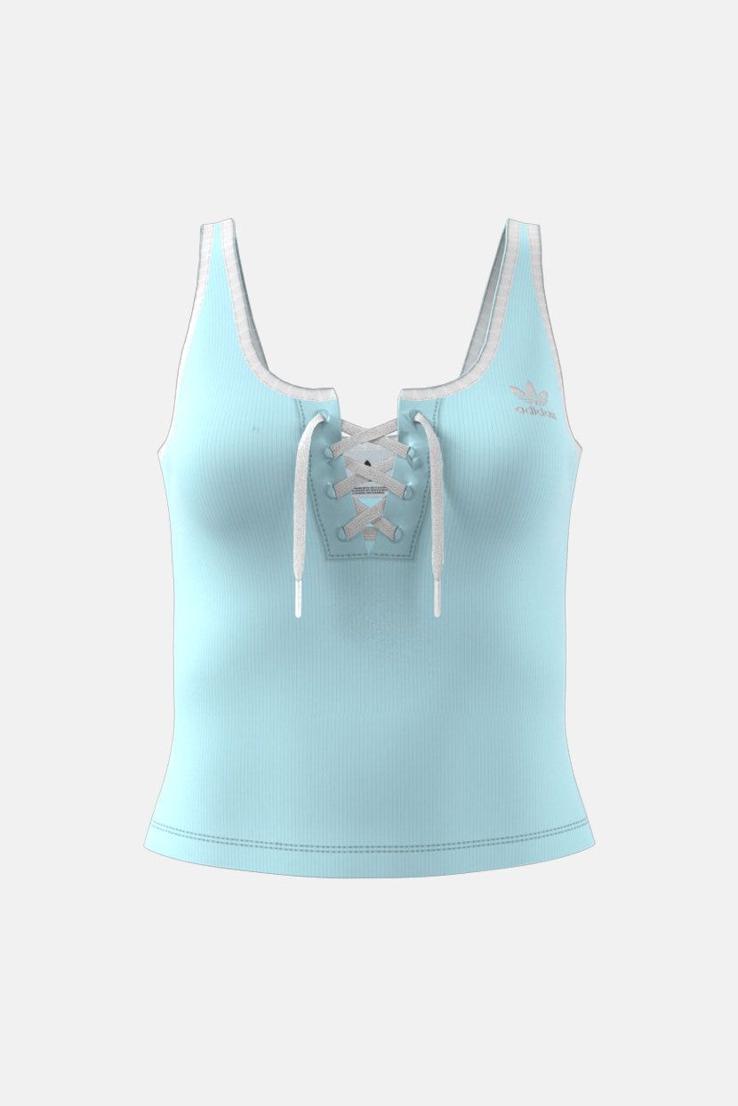 גופיית קולור-בלוק שרוכים מצטלבים // adidas sold by Adika product image thumbnail 4