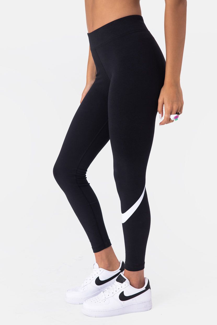 מכנסי טייץ Swoosh לוגו מודפס // NIKE sold by Adika product image thumbnail 3