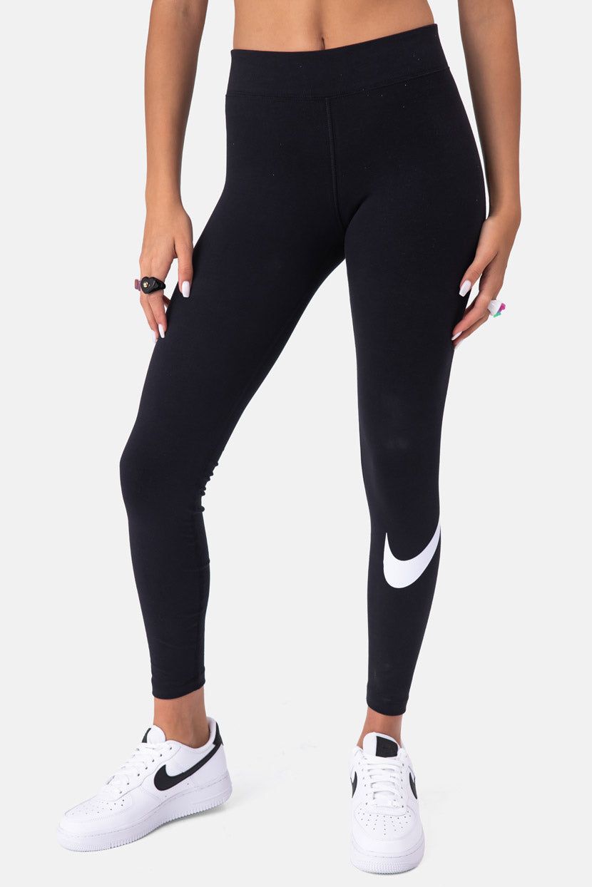 מכנסי טייץ Swoosh לוגו מודפס // NIKE sold by Adika