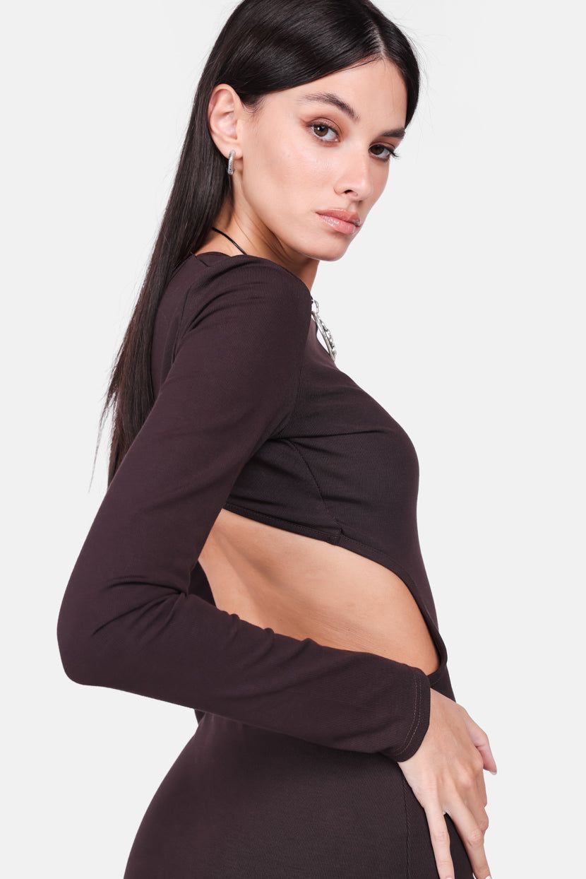 שמלת Girl Code קאט-אאוט בגב sold by Adika product image thumbnail 3