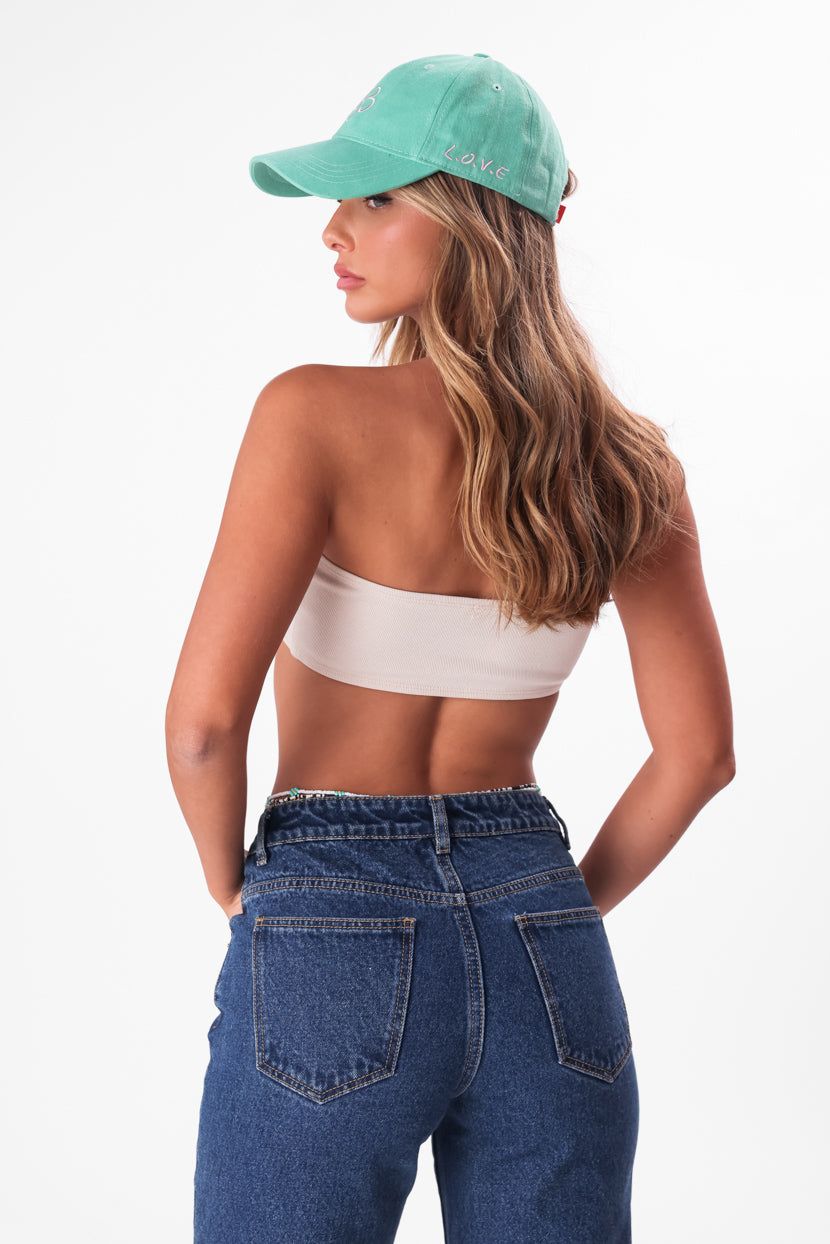 טופ סטרפלס מריסול בד ריב sold by Adika product image thumbnail 5