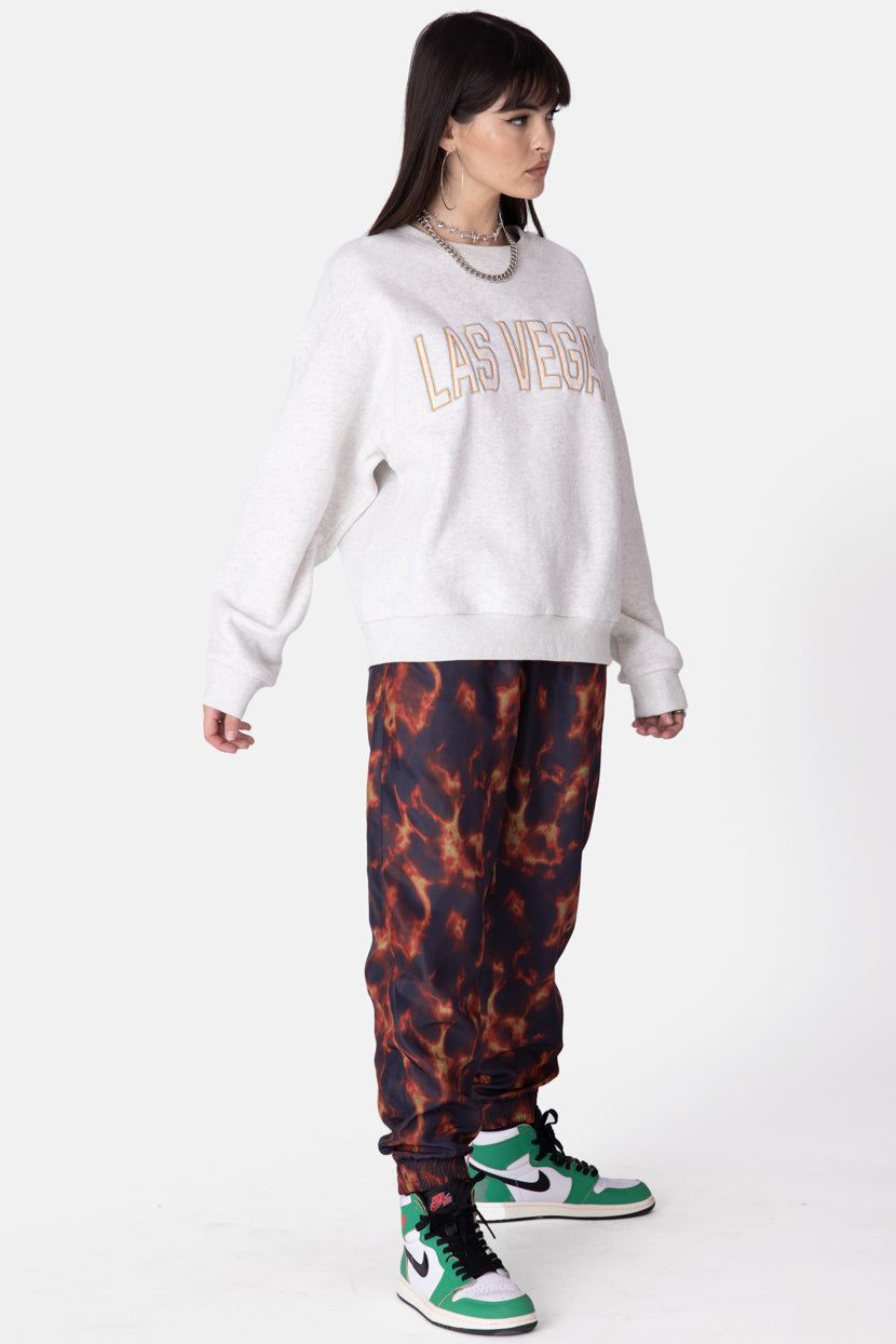 מכנסי טרנינג פליימס בד ניילון sold by Adika product image thumbnail 3