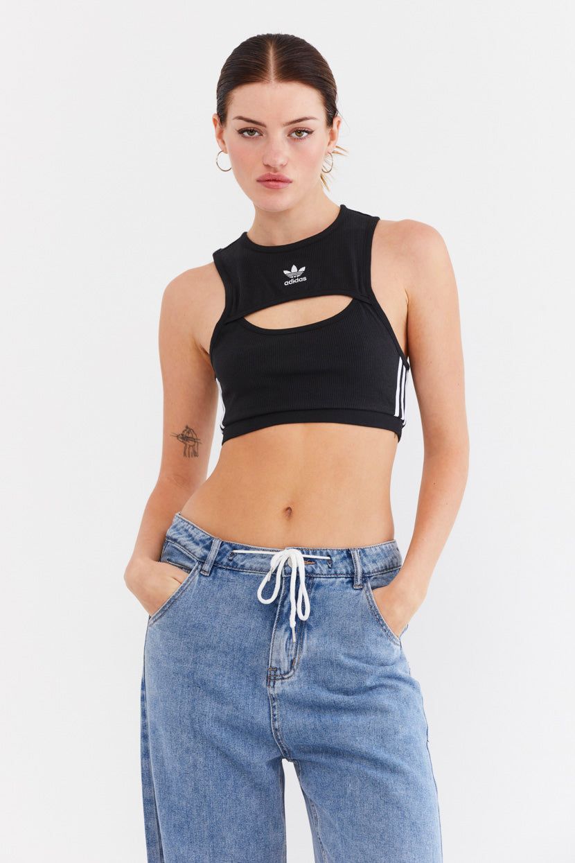 טופ אימון קאט-אאוט // adidas sold by Adika