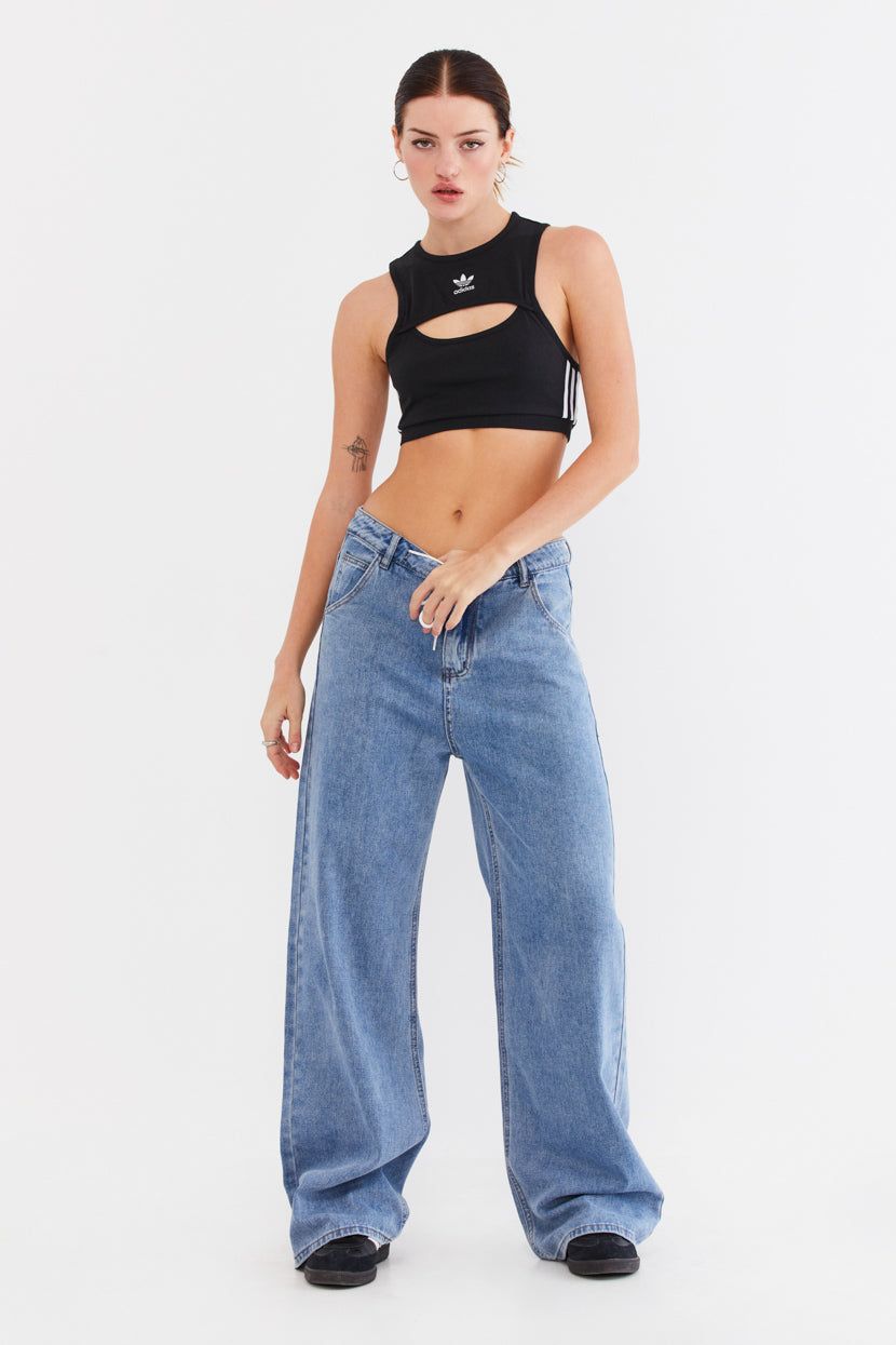 טופ אימון קאט-אאוט // adidas sold by Adika product image thumbnail 2