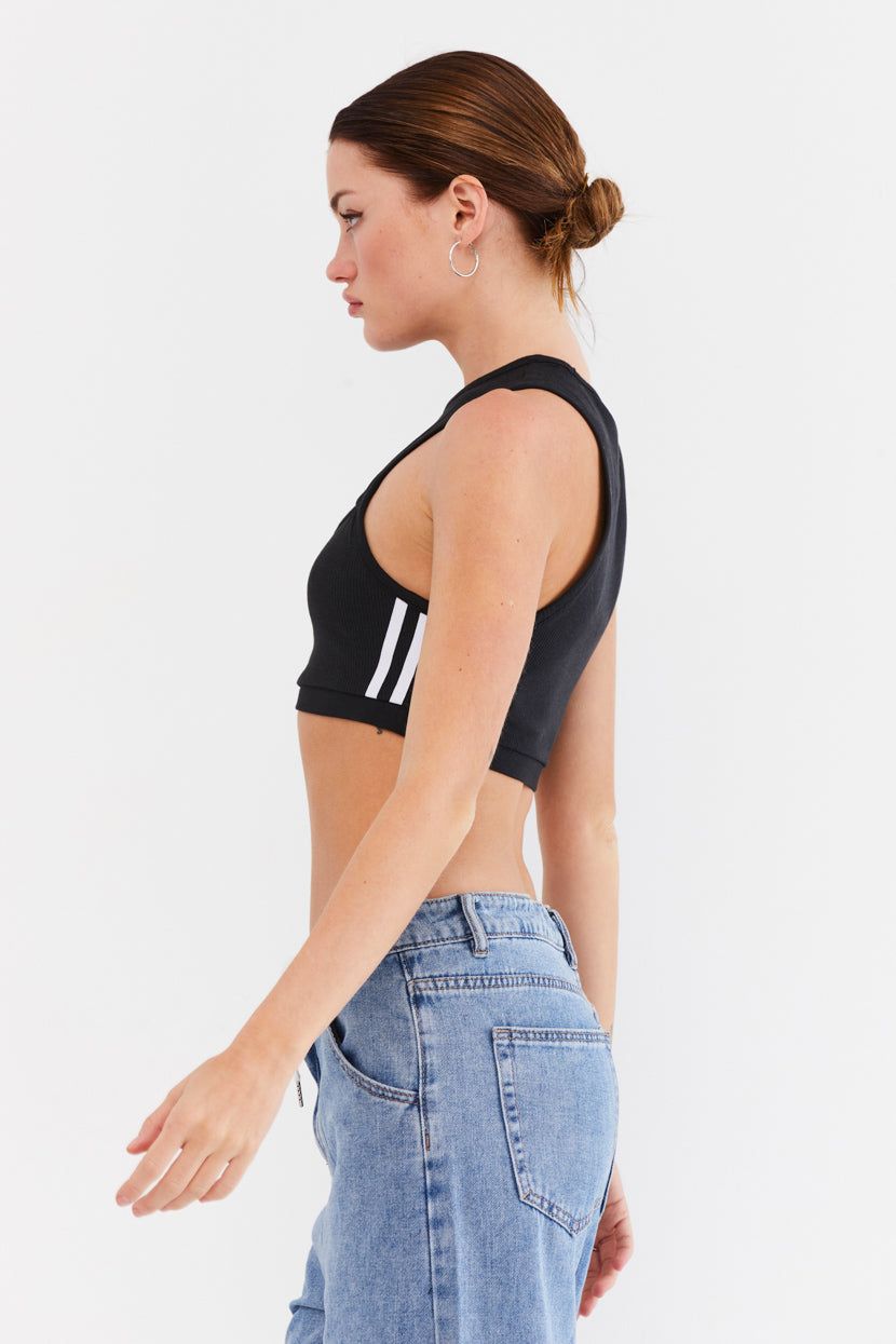 טופ אימון קאט-אאוט // adidas sold by Adika product image thumbnail 3