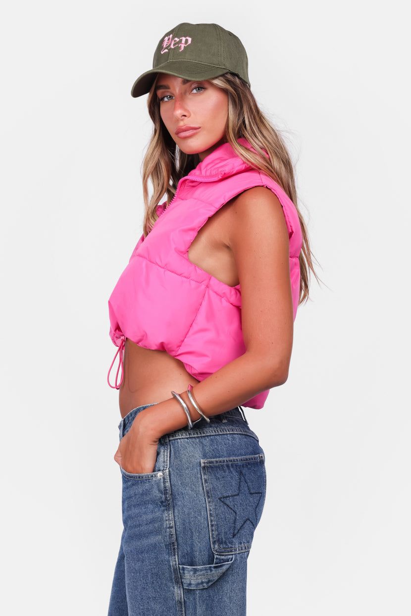 וסט פאף Get Jiggy צווארון גבוה sold by Adika product image thumbnail 4