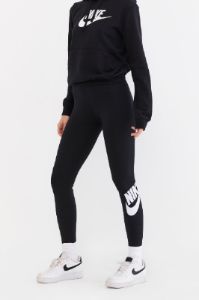 מכנסי טייץ לוגו גזרה גבוהה // NIKE sold by Adika