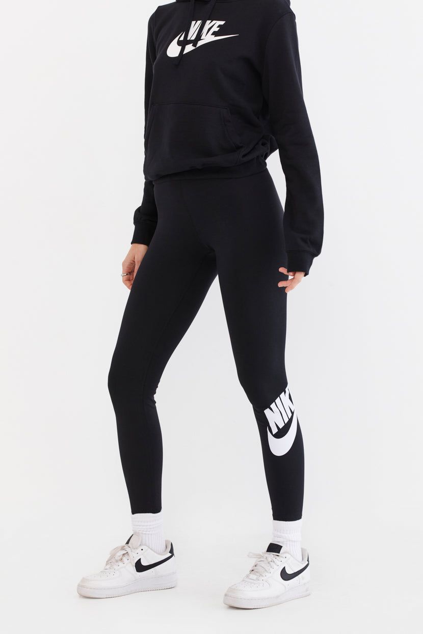 מכנסי טייץ לוגו גזרה גבוהה // NIKE sold by Adika product image thumbnail 2