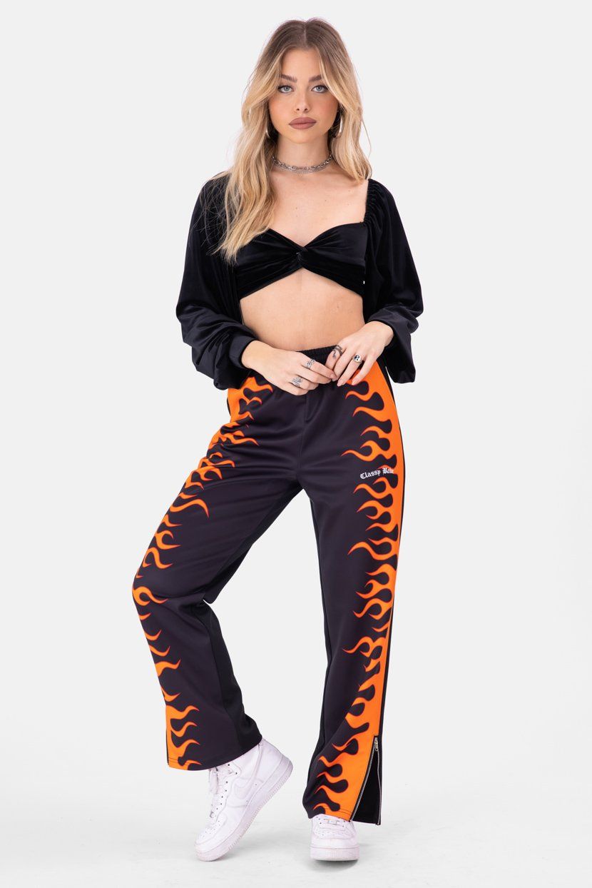 מכנסי טרנינג פליימינג כיתוב רקום sold by Adika product image thumbnail 2