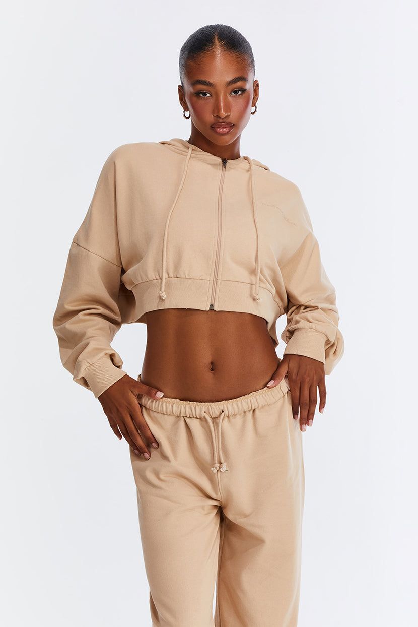 סווטשירט קפוצ'ון Over the Moon אוברסייז sold by Adika