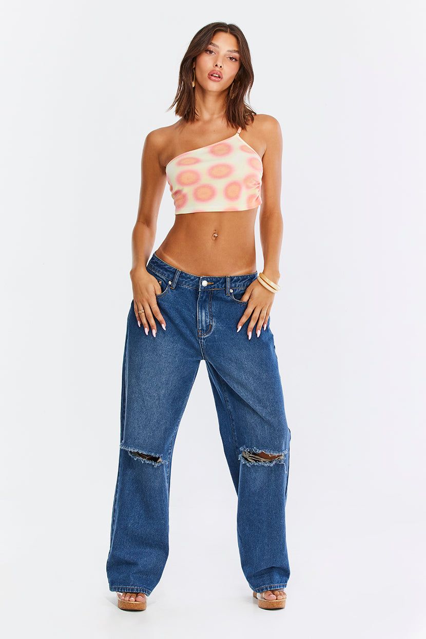 טופ קרופ Play It Cool וואן-שולדר sold by Adika product image thumbnail 2