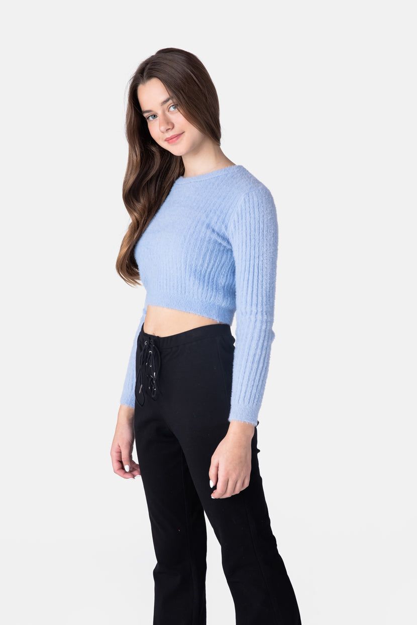 סריג קנדיס פלאפי גזרת קרופ sold by Adika product image thumbnail 3