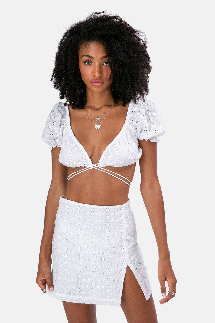 טופ תחרה וולש שרוכי קשירה sold by Adika