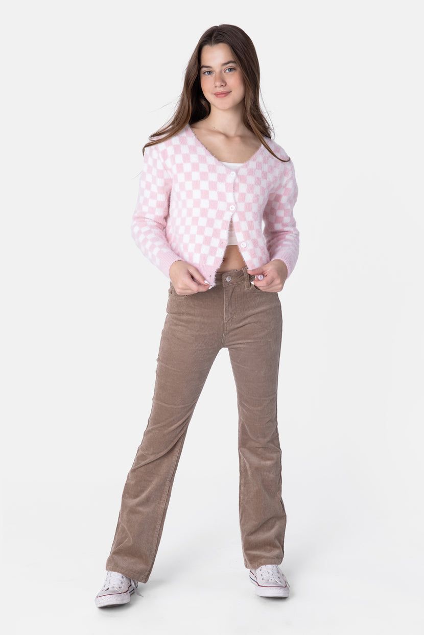 קרדיגן משבצות צ'ק-איט sold by Adika