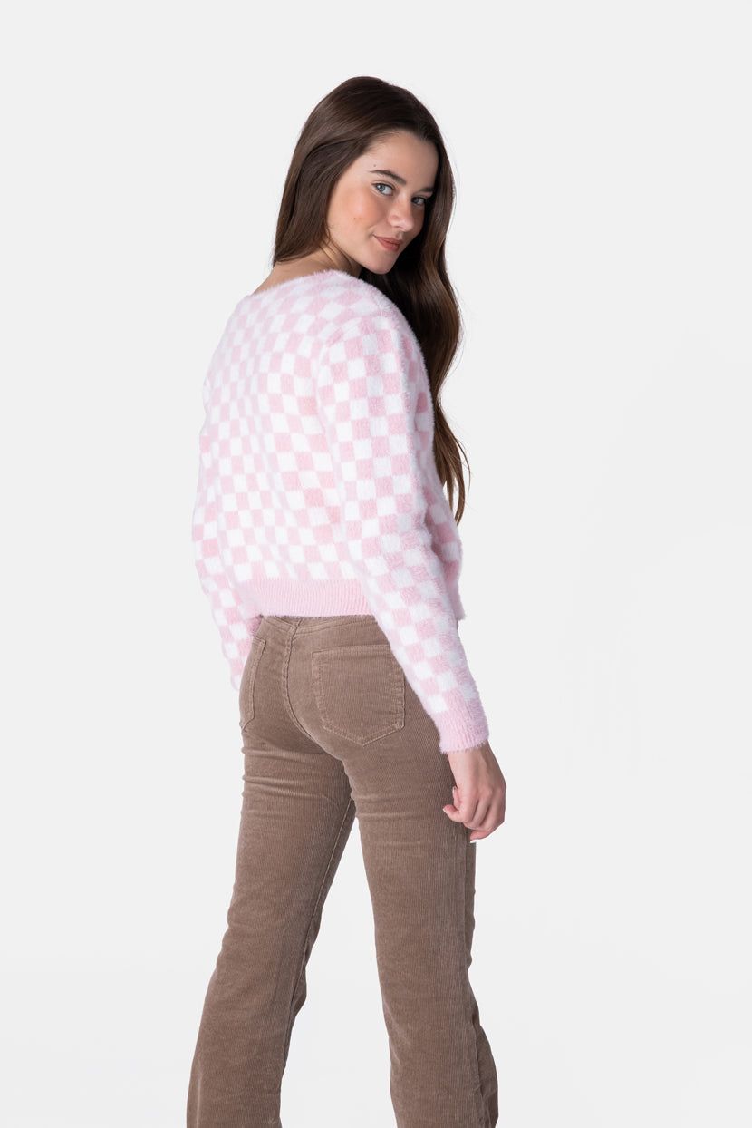 קרדיגן משבצות צ'ק-איט sold by Adika product image thumbnail 3