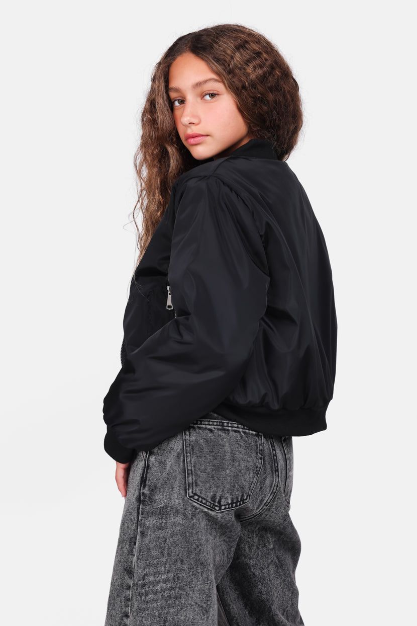 מעיל בומבר לאנה בד ניילון sold by Adika product image thumbnail 5