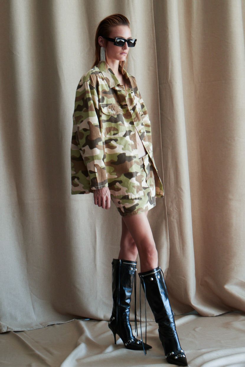 ג'קט קמופלאז' Search Party אוברסייז sold by Adika product image thumbnail 4