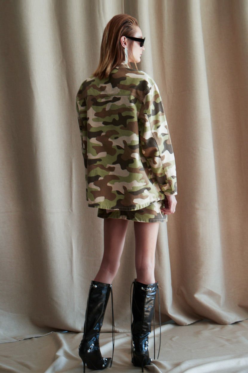 ג'קט קמופלאז' Search Party אוברסייז sold by Adika product image thumbnail 3