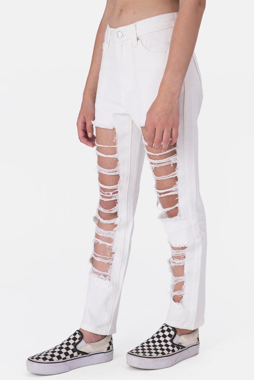 ג'ינס אנסטסיה קרעים הצהרתיים sold by Adika product image thumbnail 3