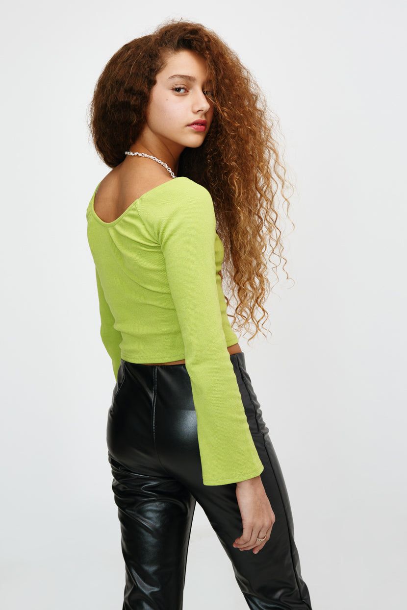 חולצת סריג הארפר sold by Adika product image thumbnail 5