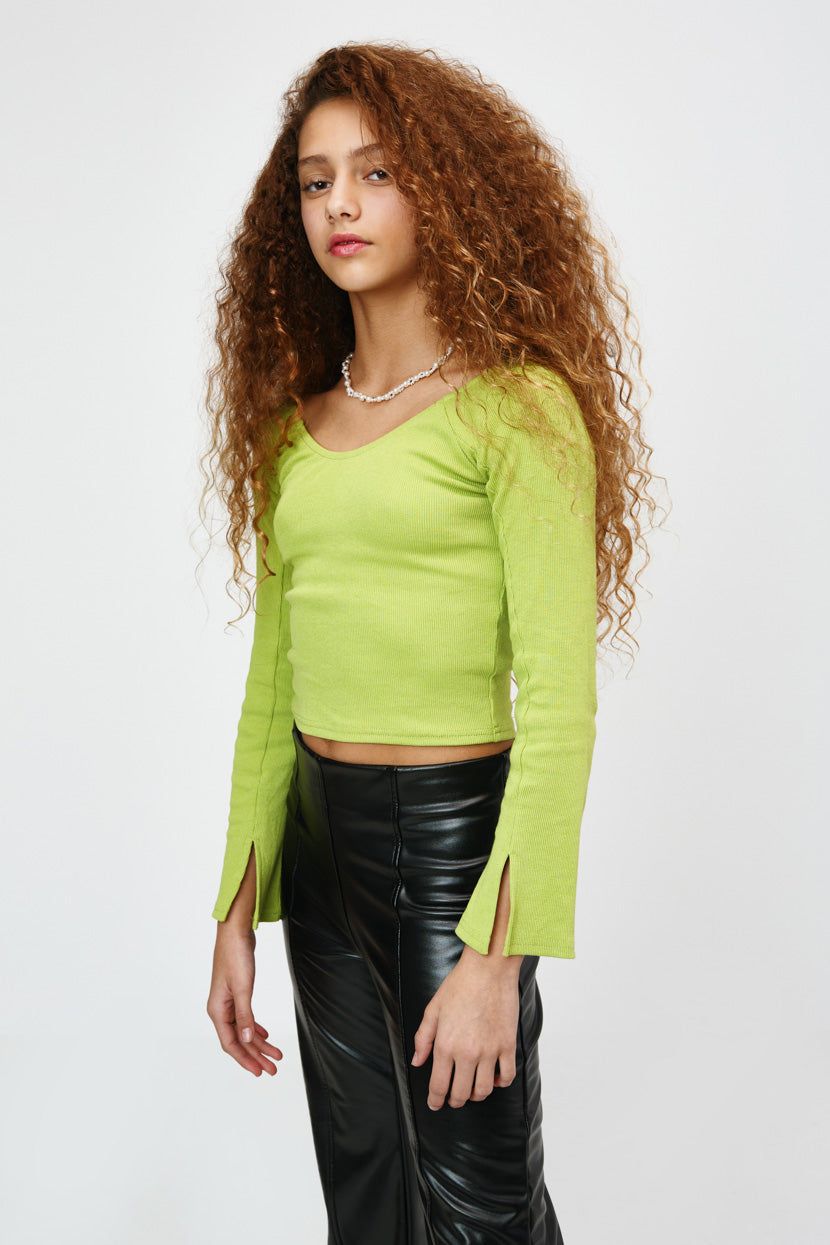 חולצת סריג הארפר sold by Adika product image thumbnail 3