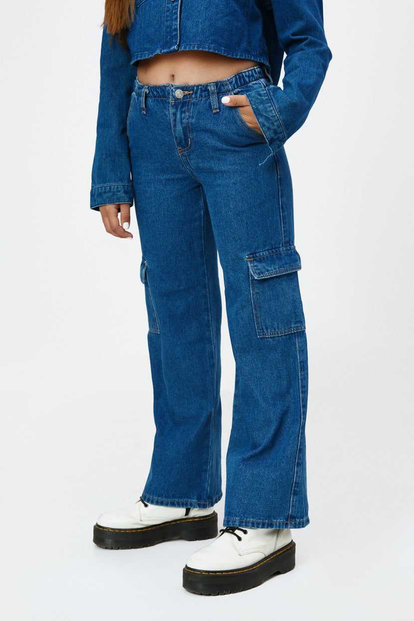 מכנסי ג'ינס בלייק גזרת דגמ"ח sold by Adika product image thumbnail 2