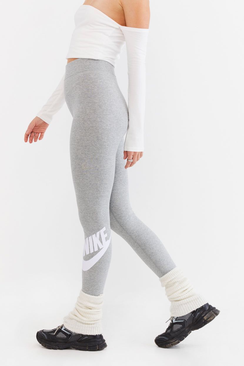 מכנסי טייץ לוגו גזרה גבוהה // NIKE sold by Adika product image thumbnail 4