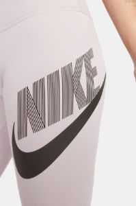 טייץ קולור-בלוק דיטייל לוגו // NIKE sold by Adika