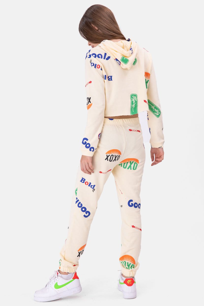 סווטשירט קפוצ'ון קרופ ICON sold by Adika product image thumbnail 4