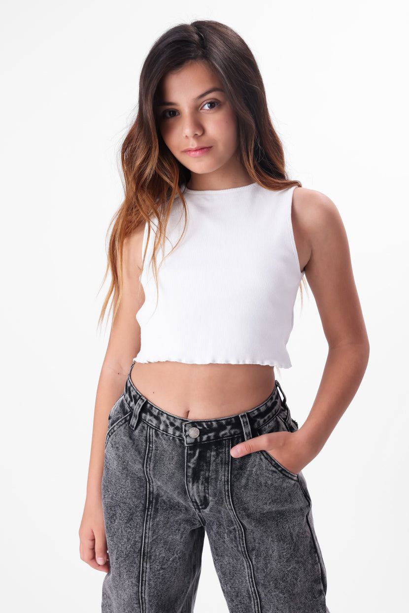 טופ ריב HEART BREAKER סיומת גלית sold by Adika product image thumbnail 5