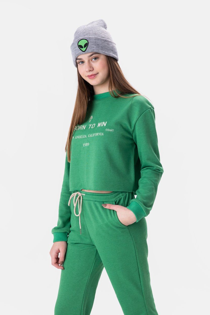 סווטשירט קרופ WIN סיומת גזורה sold by Adika product image thumbnail 3