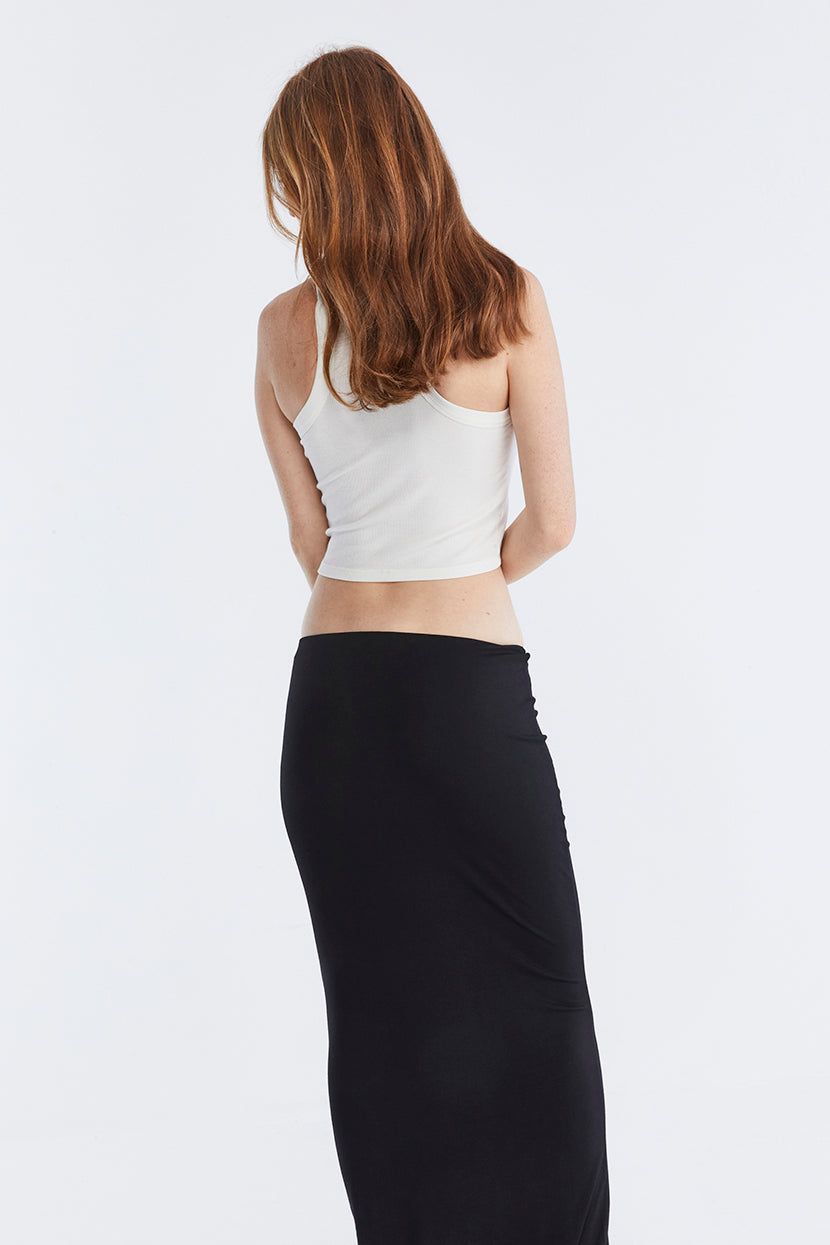 גופיית קרופ Basic Who גזרת רייסר sold by Adika product image thumbnail 3