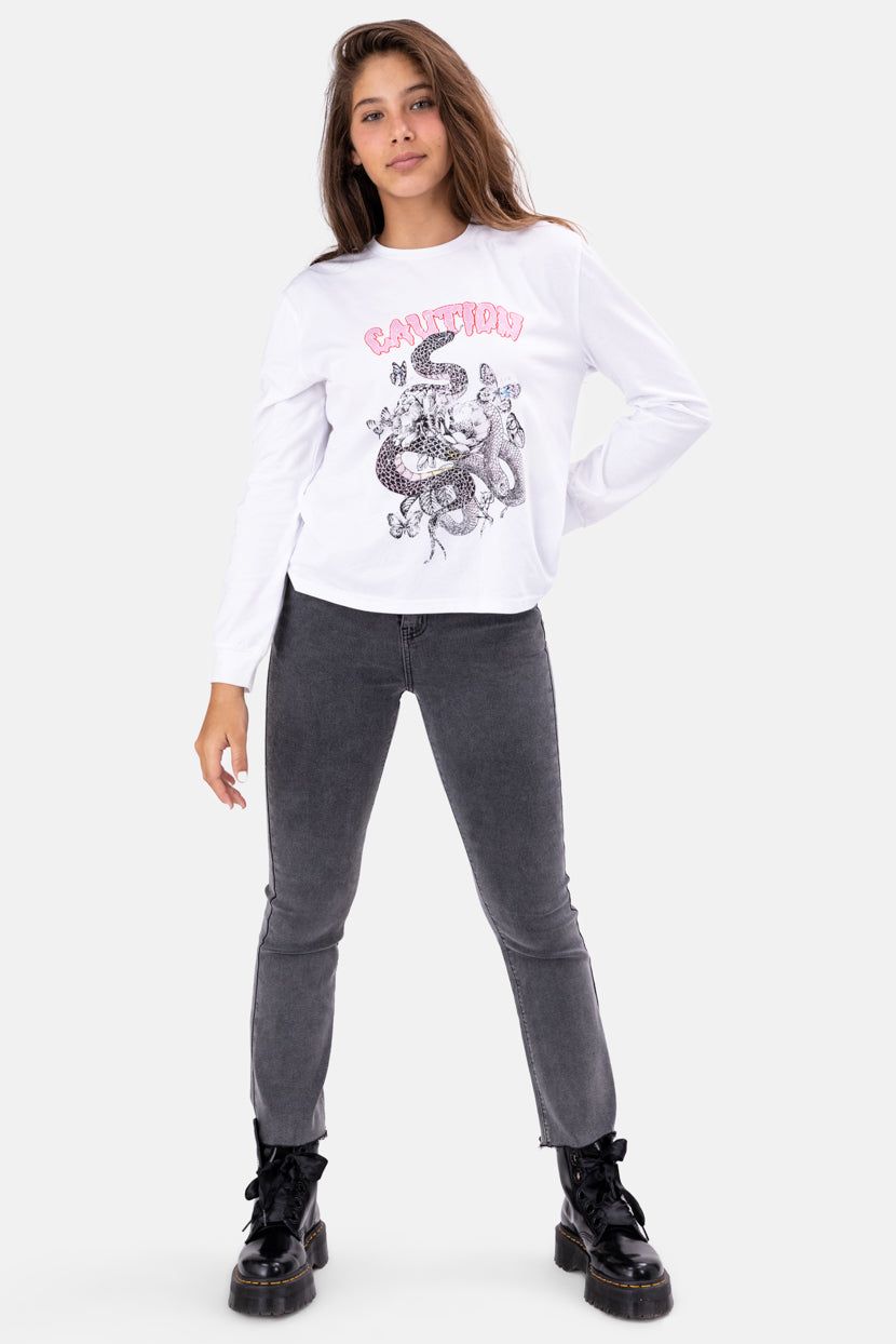 טי-שירט CAUTION sold by Adika product image thumbnail 3