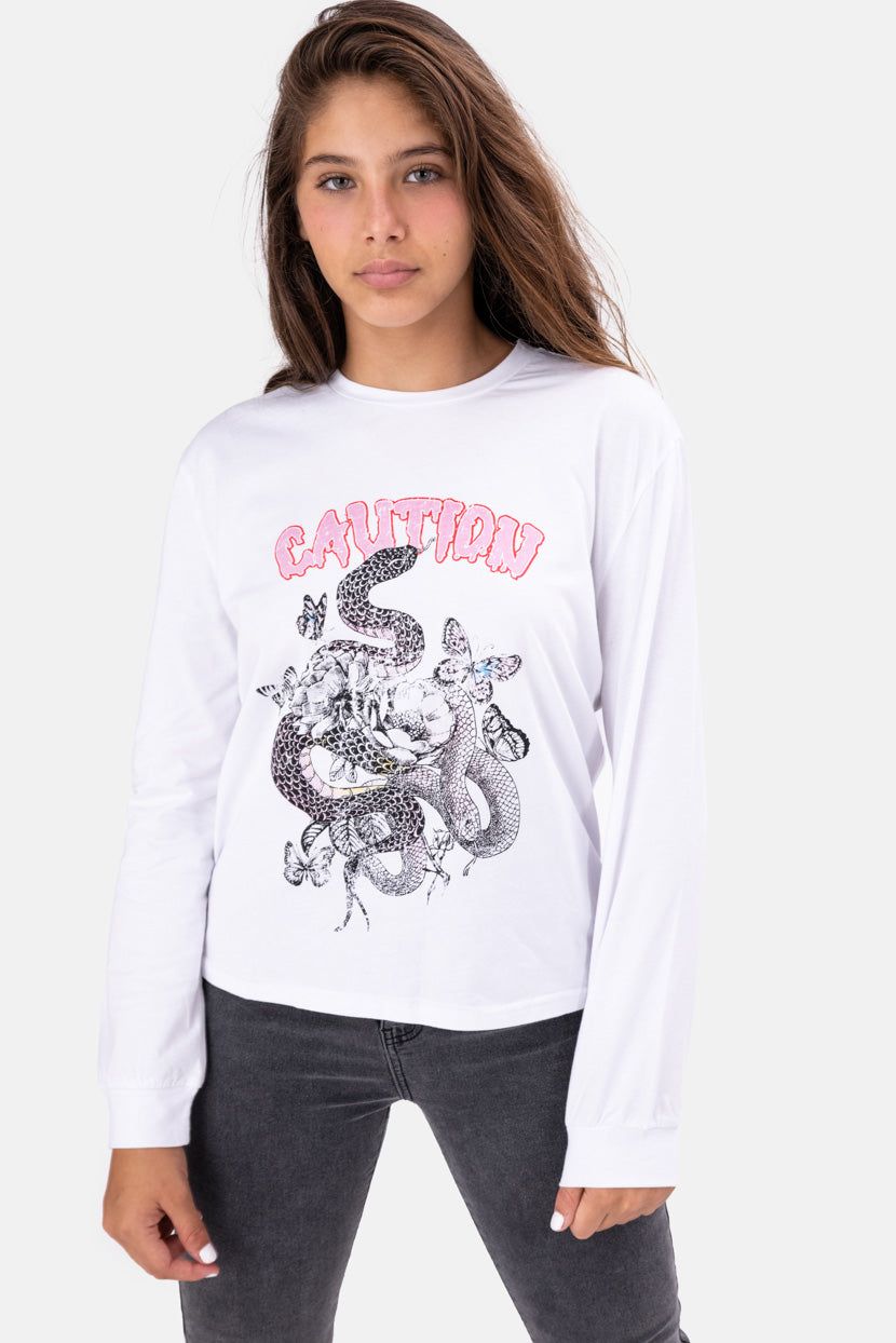 טי-שירט CAUTION sold by Adika