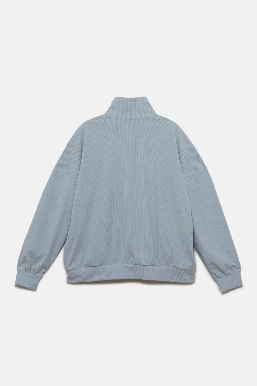 סווטשירט City Strolls אוברסייז sold by Adika product image thumbnail 3