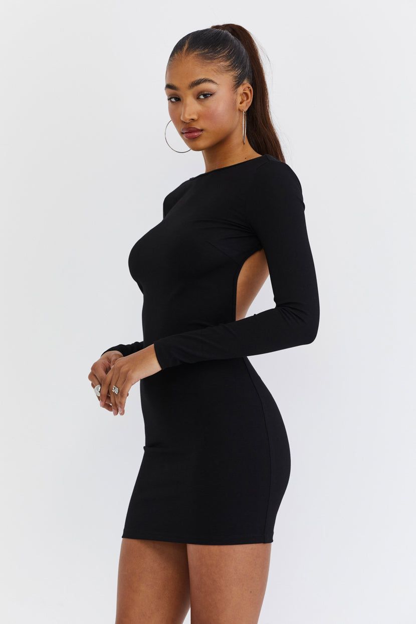 שמלת מיני Infront Of You מחשוף גב sold by Adika product image thumbnail 2