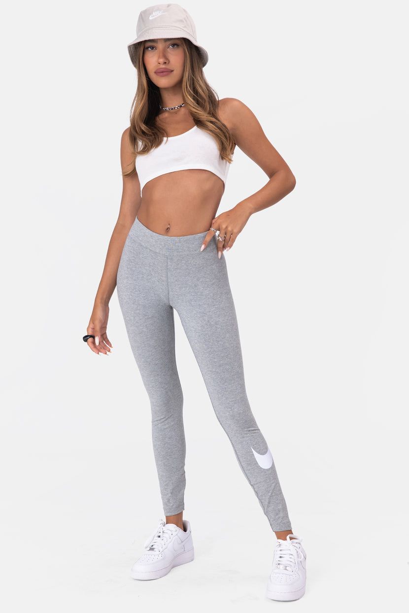 מכנסי טייץ Swoosh לוגו מודפס // NIKE sold by Adika product image thumbnail 2