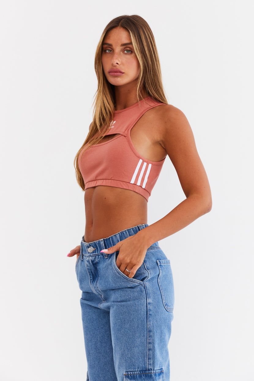 טופ אימון קאט-אאוט // adidas sold by Adika product image thumbnail 3