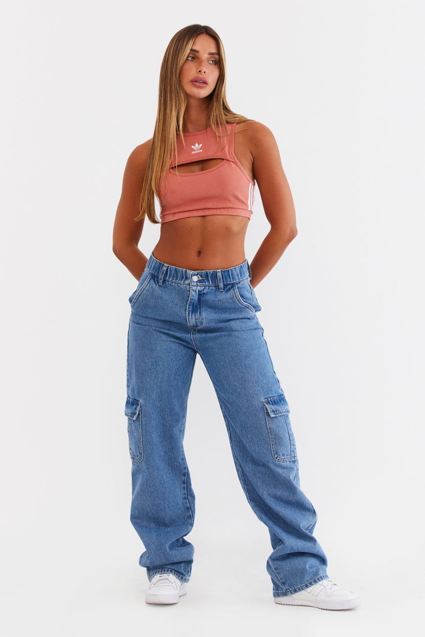 טופ אימון קאט-אאוט // adidas sold by Adika product image thumbnail 2