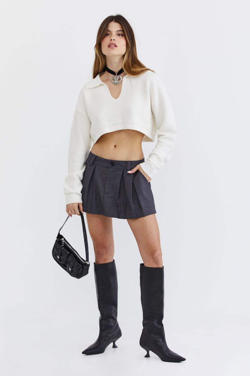 סריג קרופ Cool It צווארון פולו sold by Adika product image thumbnail 3